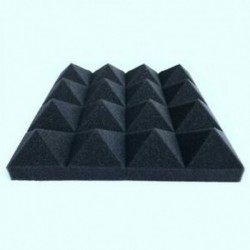 12 db - Hangszigetelő hab-hangelnyelő Pyramid Studio kezelőfal P N1G1