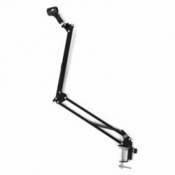 Broadcast Stúdió mini mikrofon Mic Suspension Boom Ollókaros állvány felvétele H5F3