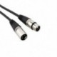 6X (XLR 3 tűs aljzat mikrofon audio mikrofon árnyékolt kábel kábel P8V9)