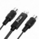 2X (HiFing USB IN-OUT MIDI interfész átalakító / adapter 5-PIN DIN MIDI C U7M8 adapterrel)