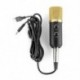 1X (BM-100FX USB Stúdió kondenzátor felvevő minifonnal állvánnyal   min L2C1