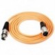 6 darab 6,5 láb / 2 m hosszú kábel mikrofonhoz XLR hím - XLR női bőr, dörzsölje E3I5