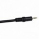 8X (Új XLR 3 tűs hüvely nő derékszögből 1/8 XLR3F derékszögű 3,5 mm-es TRS Y9A7