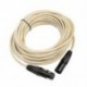 3X (10M-os mikrofon audiocsatlakozó, 5-pólusú XLR, hím-nőstény, mikrofon mikrofon Au U6W4