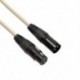3X (10M-os mikrofon audiocsatlakozó, 5-pólusú XLR, hím-nőstény, mikrofon mikrofon Au U6W4