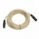 3X (10M-os mikrofon audiocsatlakozó, 5-pólusú XLR, hím-nőstény, mikrofon mikrofon Au U6W4
