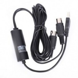 3X (USB MIDI CABLE zeneszerkesztő midi-usb elektronikus zongora midi vonal Profess M8D9