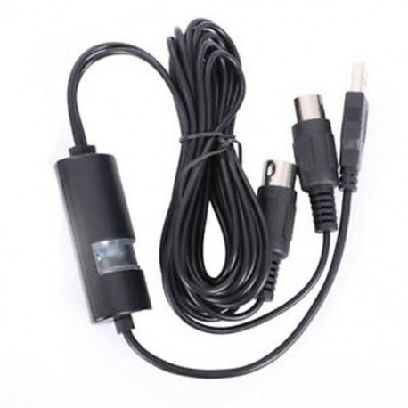 3X (USB MIDI CABLE zeneszerkesztő midi-usb elektronikus zongora midi vonal Profess M8D9