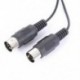 3X (USB MIDI CABLE zeneszerkesztő midi-usb elektronikus zongora midi vonal Profess M8D9
