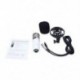 2X (BM 800 Karaoke kondenzátor mikrofon, Shock Mount kondenzátor Microphon A3M9