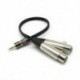 8X (3,5 mm-es fordulattal XLR kettős női vonal - 3,5 audiokábel kiegyensúlyozott XLR vonal V8R4)