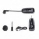 2X (2,4 G vezeték nélküli nyakkendő mikrofon Lavalier Lapel MIC mobiltelefon huzal F5G7