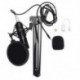 Forró Professional teljes étkészlet BM 900 kondenzátor mikrofon Phantom Powe Y8W3