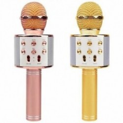 3X (Vezeték nélküli karaoke mikrofon, Két csomag hordozható Bluetooth karaoke lejátszó K4Q4