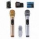 2 db UHF vezeték nélküli mikrofon Bluetooth 3.0 karaoke mikrofon Ios Android Smar N7N6