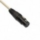 6X (10M-os mikrofon audiocsatlakozó, 5-pólusú XLR, hím és női, mikrofon mikrofon Au M3C8
