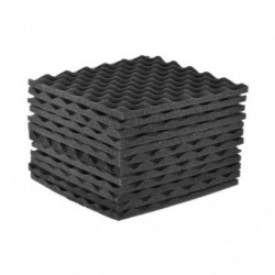 5X (12 Pack Studio akusztikus habok panelek hangszigetelő hab 30x30cm S5H9)