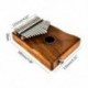 Kalimba 17 Keys Thumb Piano beépített EVA nagy teljesítményű védődoboz, R9B4