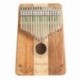3X (Flanger 17 C billentyűs ujj Kalimba Mbira hüvelykujjméret kezdőknek Piano K7I6