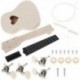 Gyerekek szoprán Ukulele Diy Kit 21 hüvelykes Basswood 4 húros Hawaii gitár H1A4-hez