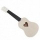 Gyerekek szoprán Ukulele Diy Kit 21 hüvelykes Basswood 4 húros Hawaii gitár H1A4-hez