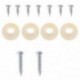 Gyerekek szoprán Ukulele Diy Kit 21 hüvelykes Basswood 4 húros Hawaii gitár H1A4-hez