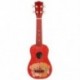 1X (IRIN 21 hüvelykes 15 Frets szoprán ukulele uke 4 nylon vonósok gitármintája A0N7