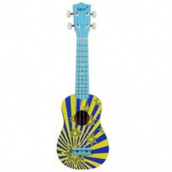 1X (IRIN 21 inch 15 Frets Soprano Ukulele Uke 4 Nylon Strings Basswood Guita H5N0