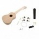 2X (21 hüvelykes fehér fa ukulele szoprán hawaii gitár Uke kit zenei Inst R7P8