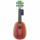 IRIN 21 hüvelykes aranyos görögdinnye mintázat Kézzel készített Dapper Soprano Ukulele Uke A0F5