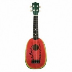 IRIN 21 hüvelykes aranyos görögdinnye mintázat Kézzel készített Dapper Soprano Ukulele Uke Q9B4