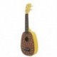 IRIN kiváló minőségű 21 hüvelykes Ukelele 4 húrok Ukulele Szép ananász Basswo L6P0