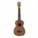 Koncert Ukulele Diy Kit 23 hüvelykes Zebrawood4 húrok Hawaii gitár kéz P7I3