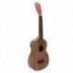 Koncert Ukulele Diy Kit 23 hüvelykes Zebrawood4 húrok Hawaii gitár kéz P7I3