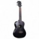 Mcool Diduo Soprano Ukulele Fekete 21 hüvelykes 4 húros Ukelele Olcsó Hawaii Mi S2K4