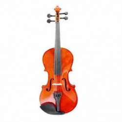 3/4 méretű természetes hegedű Basswood acél húros íves íj kezdőknek E4R5 J8P7