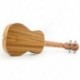 1X (Koncert Ukulele 4 húrok Zebrawood Guitar 23 hüvelykes szoprán Ukulele L5N7