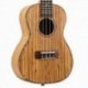 1X (Koncert Ukulele 4 húrok Zebrawood Guitar 23 hüvelykes szoprán Ukulele L5N7