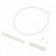 2X (Irin 23 hüvelykes Ukulele Basswood Diy Kit koncert Hawaii gitár kézműves V9V8