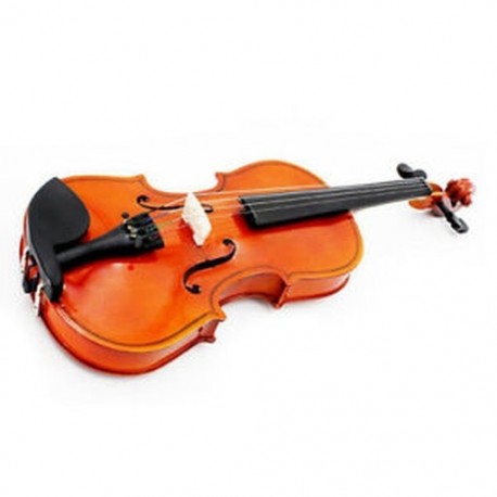 Méret: 1/2 természetes hegedű Basswood acél húros arbor íj gyerekeknek kezdőknek H4Q3