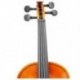 Méret: 1/2 természetes hegedű Basswood acél húros arbor íj gyerekeknek kezdőknek H4Q3