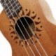 2X (IRIN Ukulele 21 hüvelykes mini akusztikus gitár Sapele koncert Ukulele 15 Fret R3E1