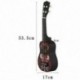 4X (IRIN 21 inch 15 Frets Soprano Ukulele Uke 4 Nylon Strings Basswood GuitaW7B2