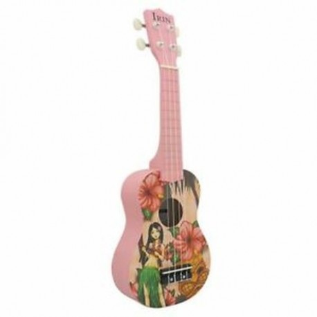 4X (IRIN Ukelele Soprano 21 hüvelykes gitár Ukulele 4 Nylon String kicsi gitár U6S9