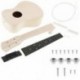 8X (Gyerekkoncert Ukulele Diy Kit 23 hüvelykes Basswood 4 húrok Hawaiian Guitar Z7A6