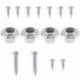 8X (Gyerekkoncert Ukulele Diy Kit 23 hüvelykes Basswood 4 húrok Hawaiian Guitar Z7A6