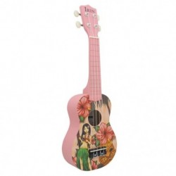 6X (IRIN Ukelele Soprano 21 hüvelykes gitár Ukulele 4 Nylon String kicsi gitár W6Q5