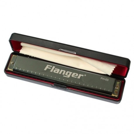 1X (Flanger FH-03 Harmonica C 24 lyukak 24-tónusú standard sorozat Kiváló minőségű H W2D7