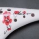 Porcelán fazekasság Ocarina fuvola 12-lyukú Alto C ac műszer piros szilva W6Y9