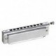 Swan Chromatic Harmonica 10 lyukú, 40 hangszínű DO C billentyűzene a Mouth W5V6-ban